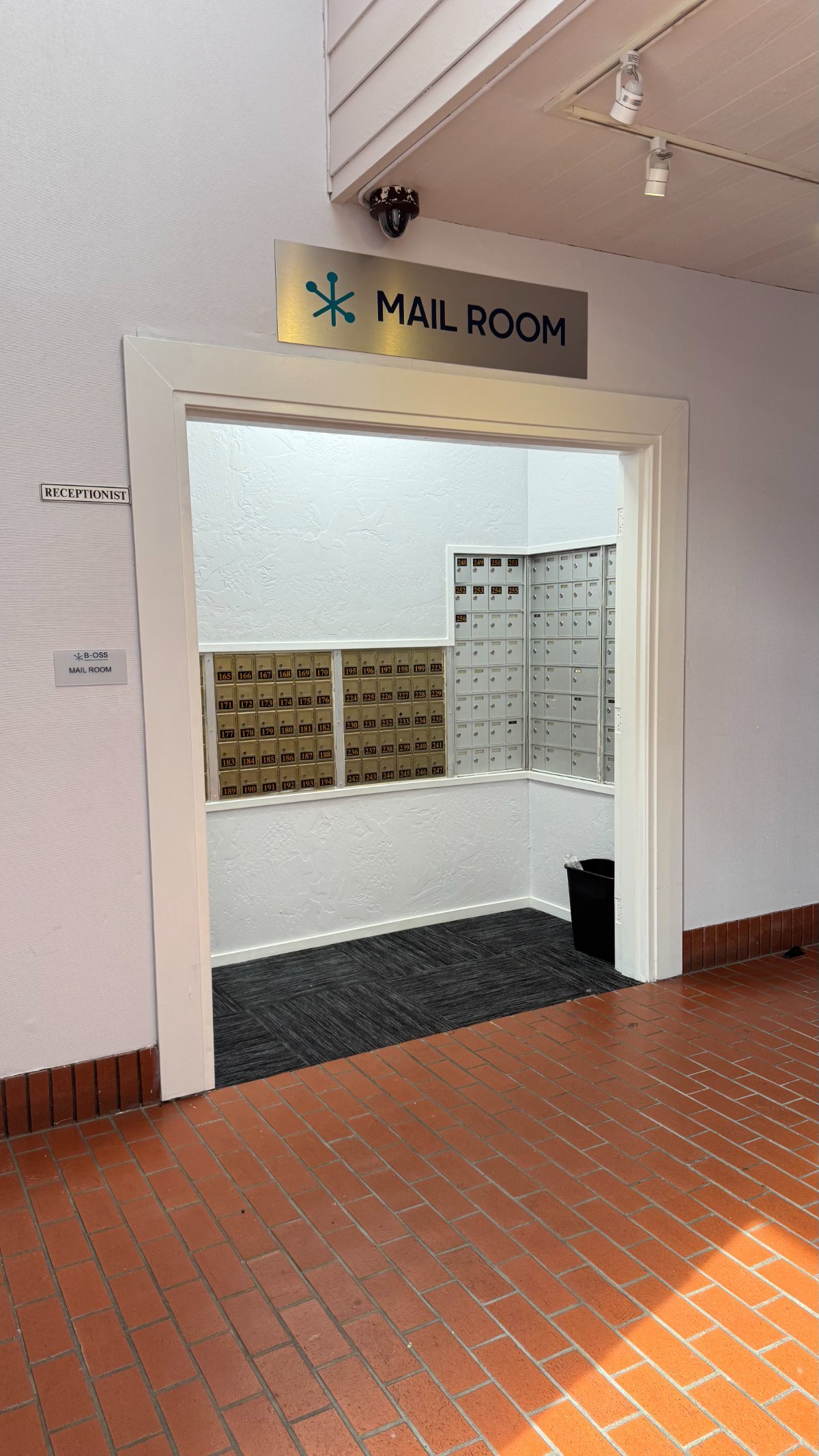 B-OSS mail room