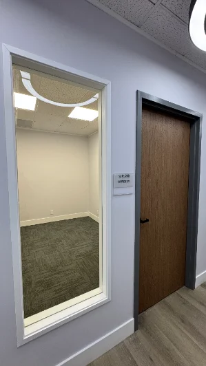 Office desk and window